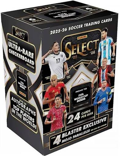 2026 Panini Select Road to FIFA World Cup Blaster Box