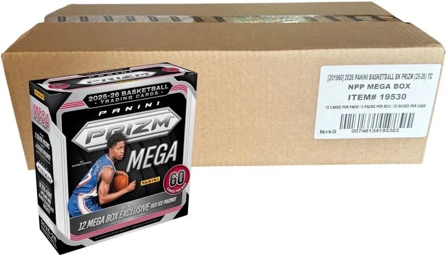 2025/26 Panini Prizm Basketball Mega 20-Box Case